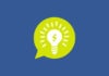 A light bulb in a speech bubble, which somehow means internet privacy?